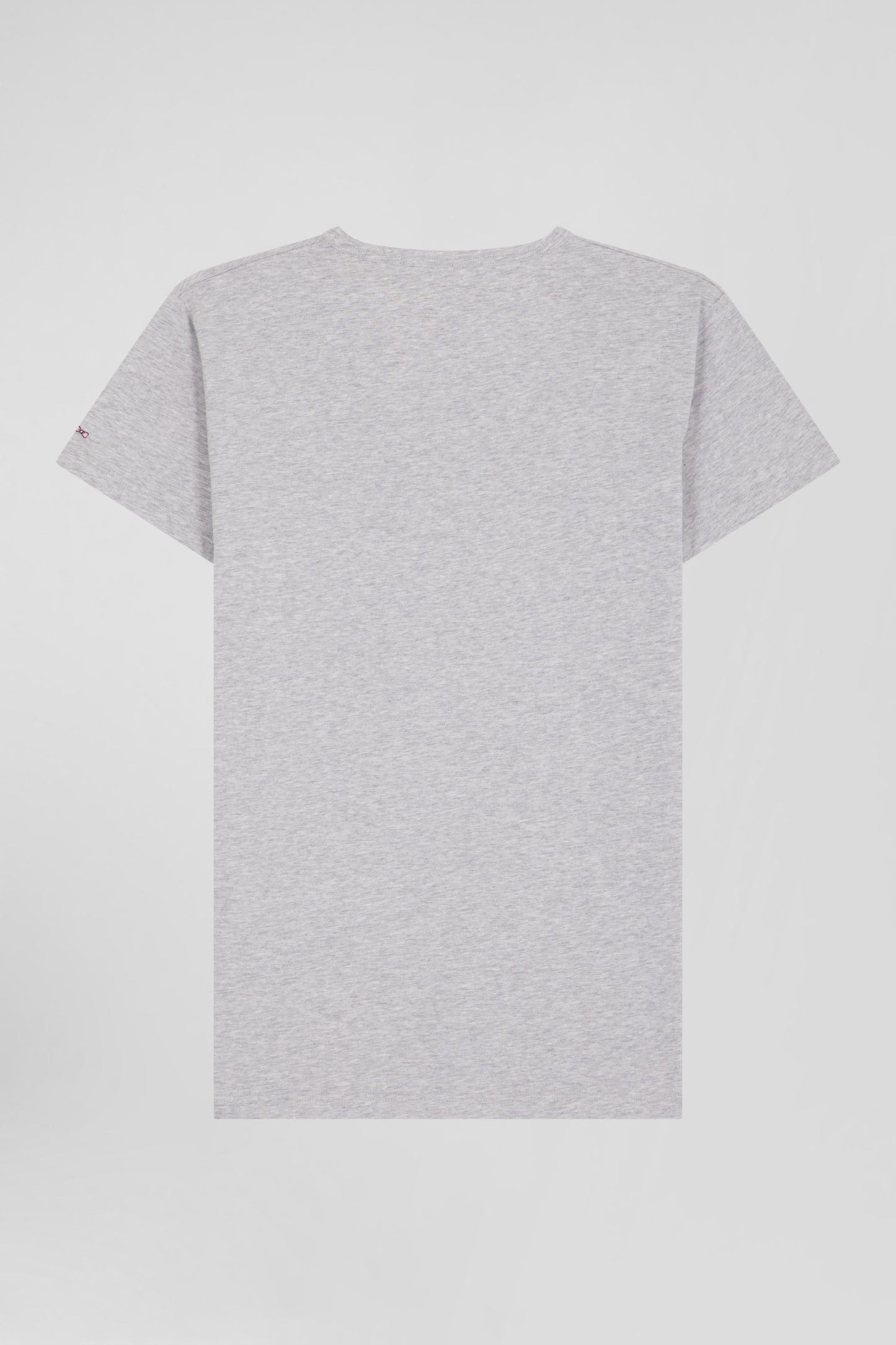 T-shirt en coton stretch gris - Image 2