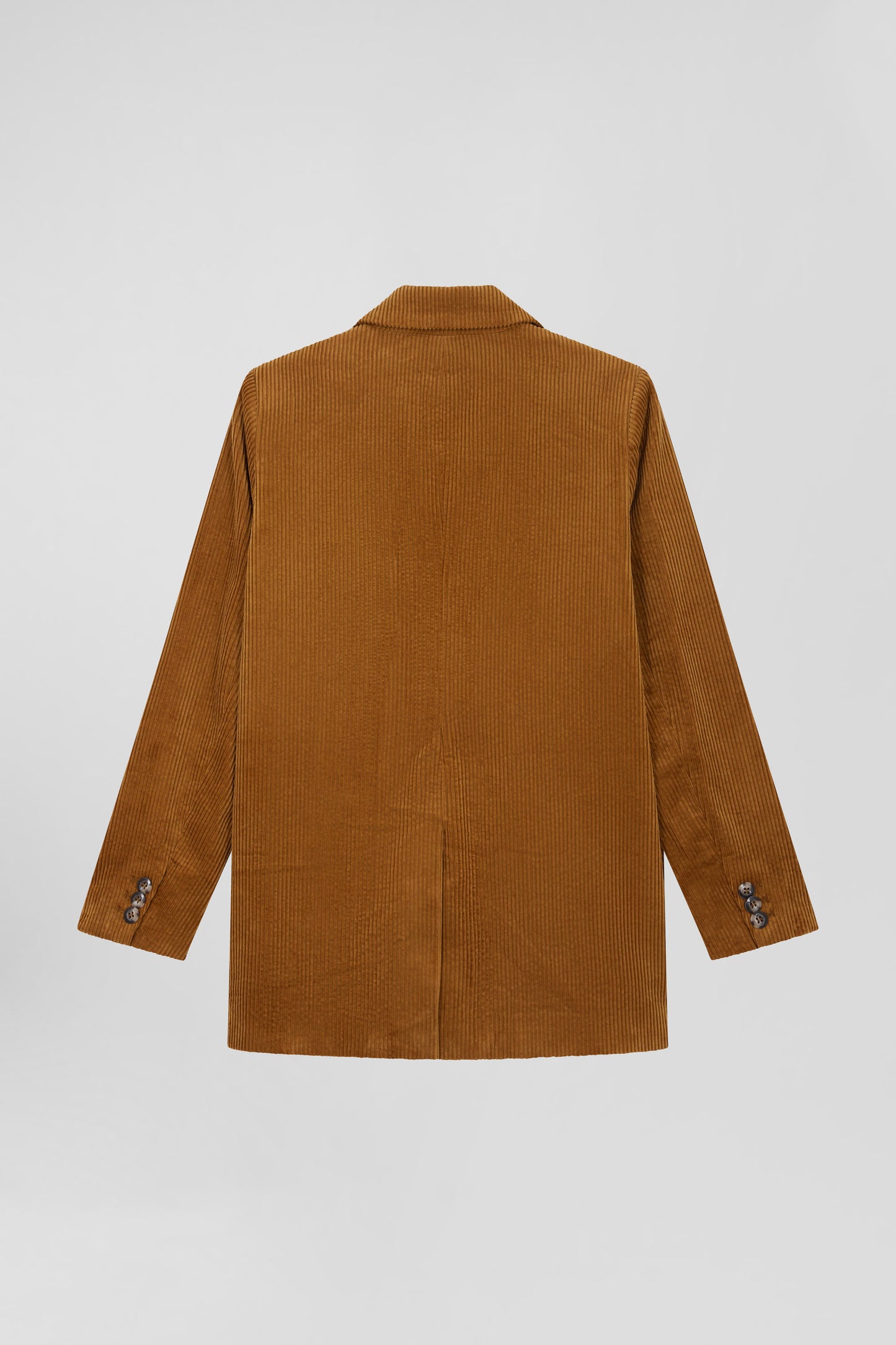 Hazelnut corduroy blazer jacket Modern cut