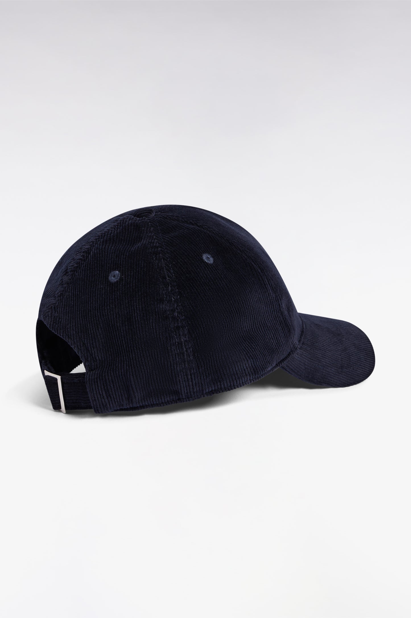 Navy corduroy cap