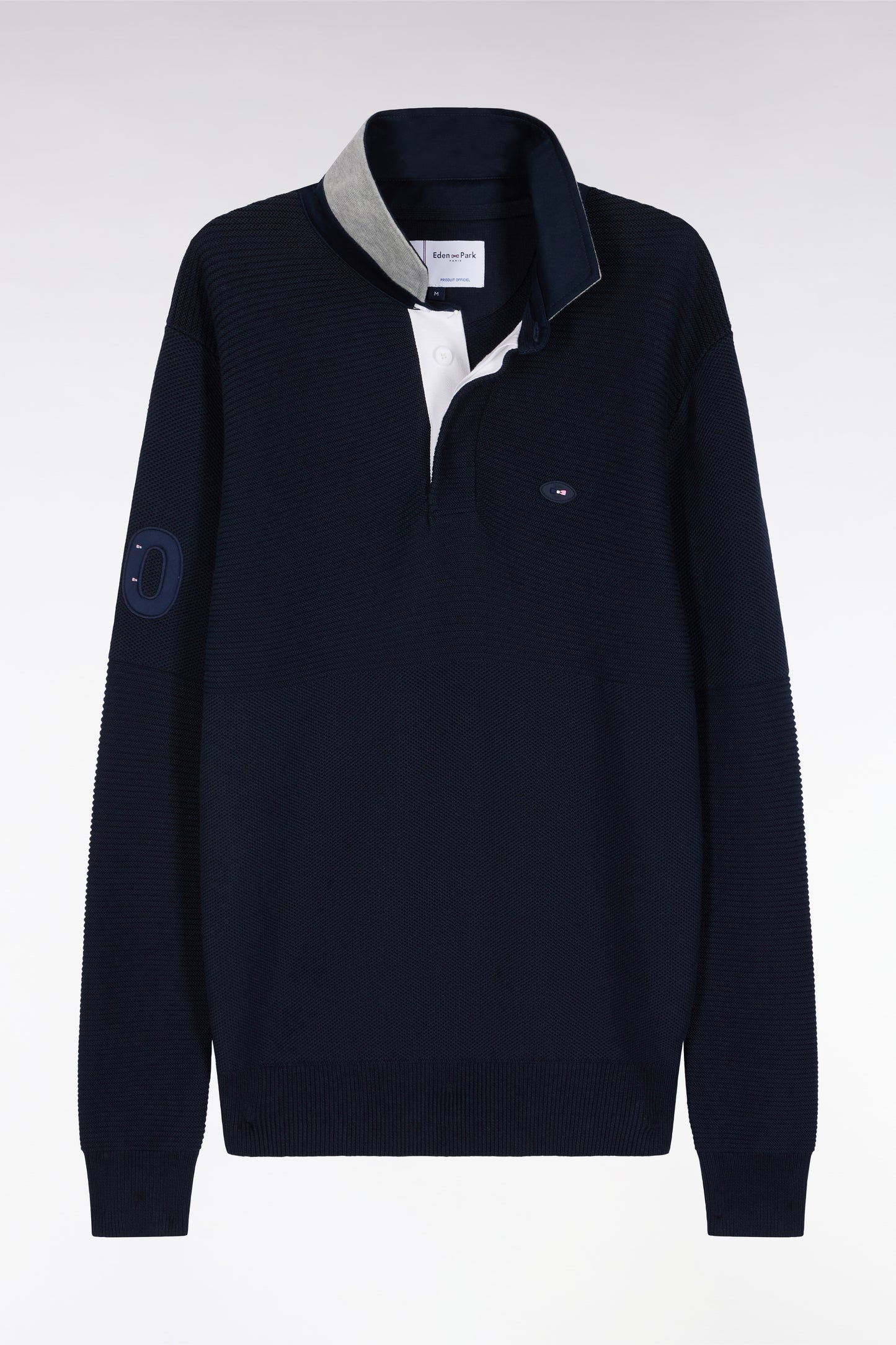 Navy cotton sweater