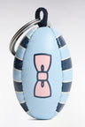 Sky rugby ball rubber key ring