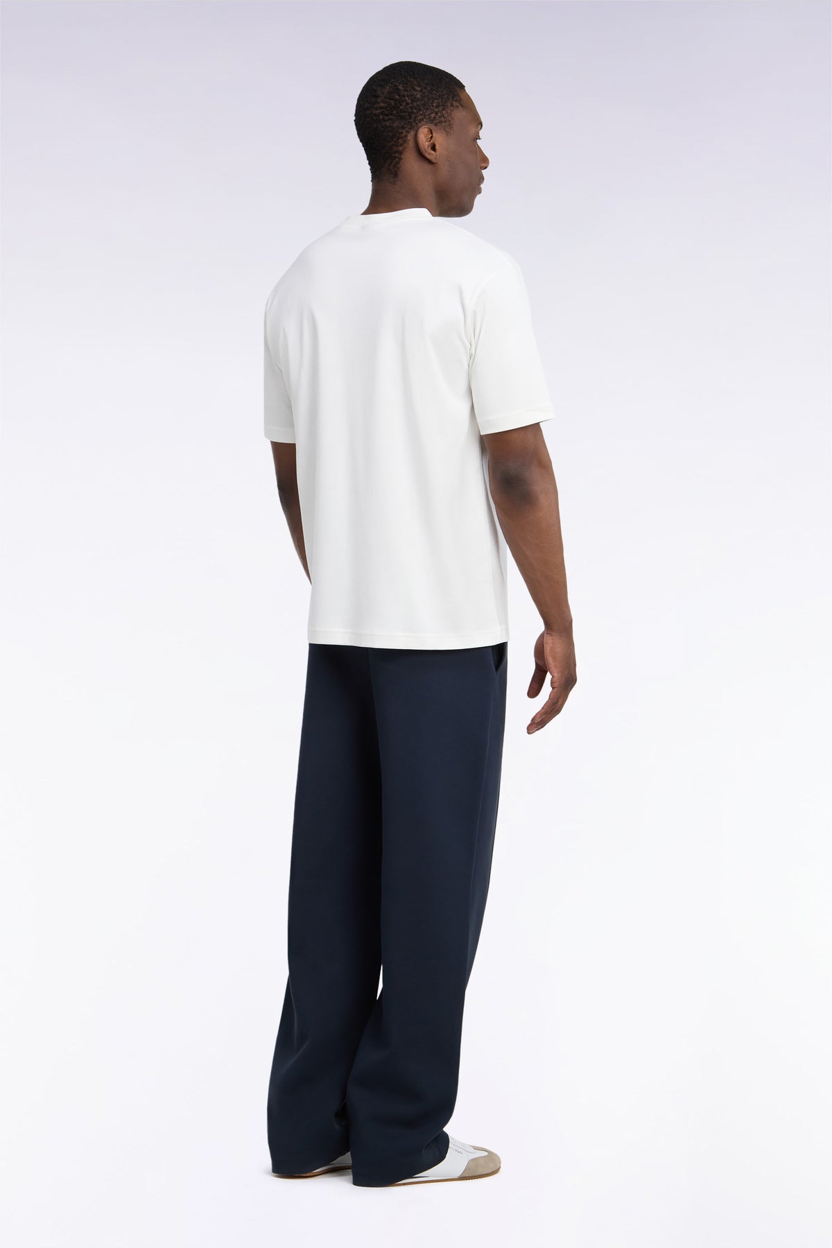 Loose fit unisex navy joggers