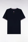 Navy short-sleeved t-shirt XV de France straight cut