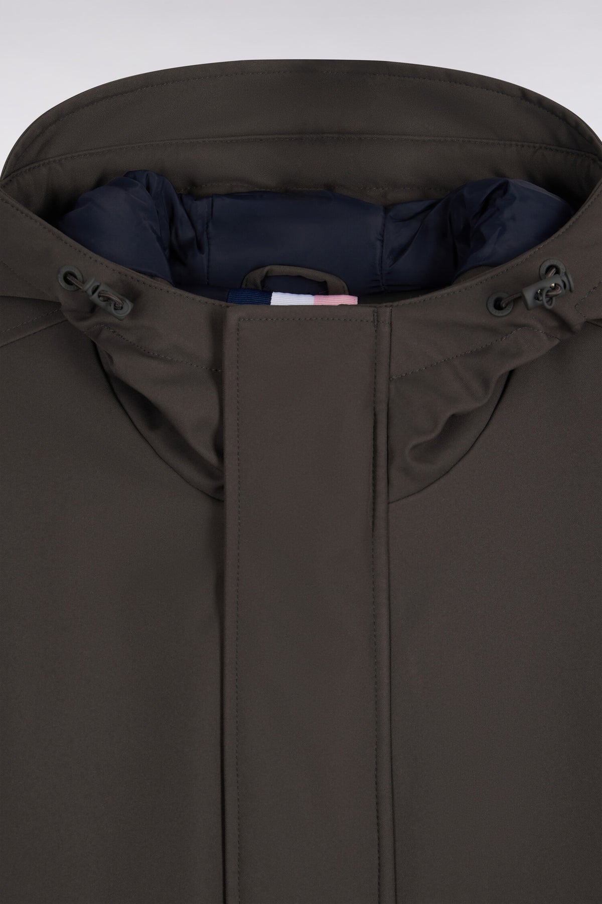 Long khaki parka