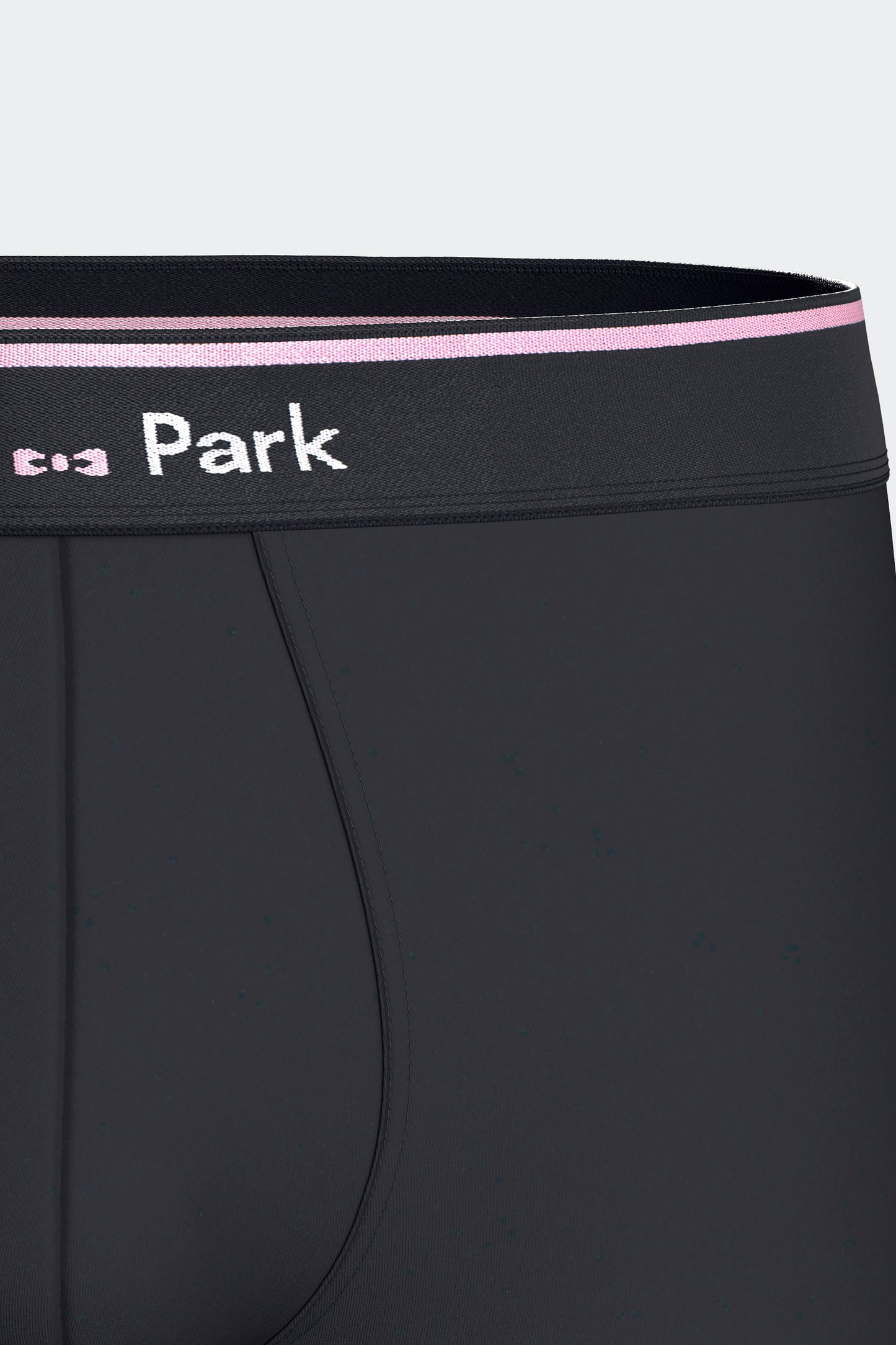 Lot de 2 boxers en jersey de coton stretch unis marine et rose