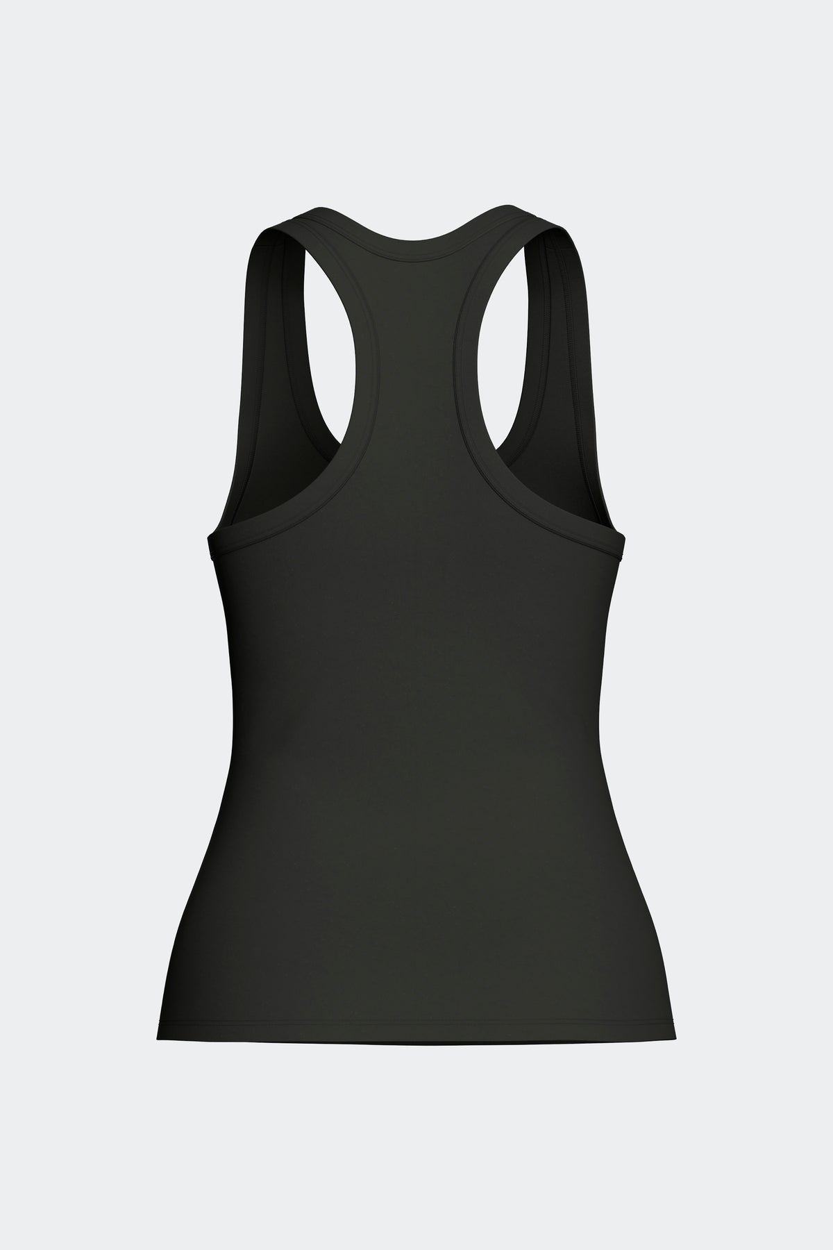 Débardeur dos nageur en Tencel stretch noir