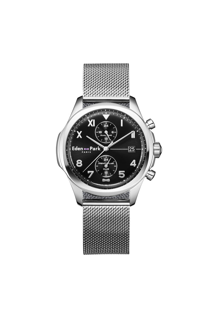 Montre Dual Time Acier