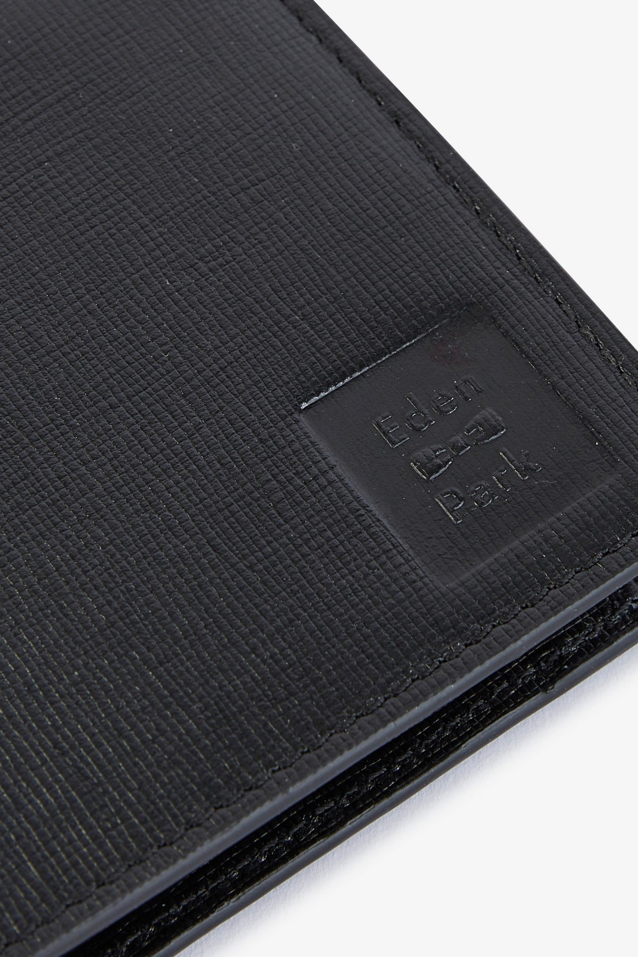 Porte feuille en cuir noir – Eden Park