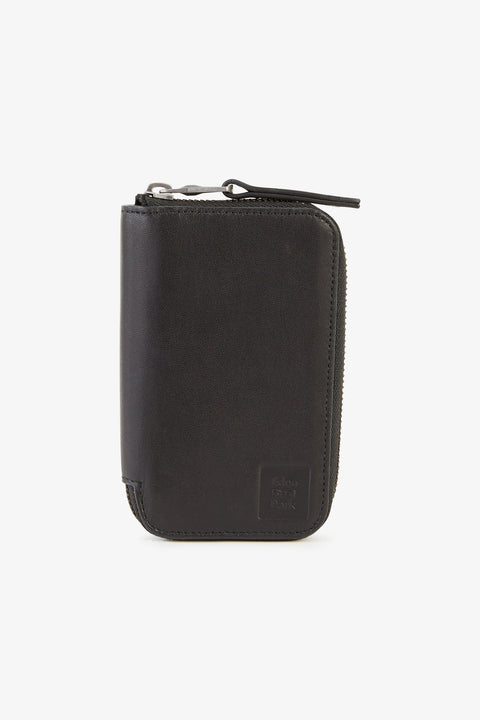 Black leather wallet - Image 1