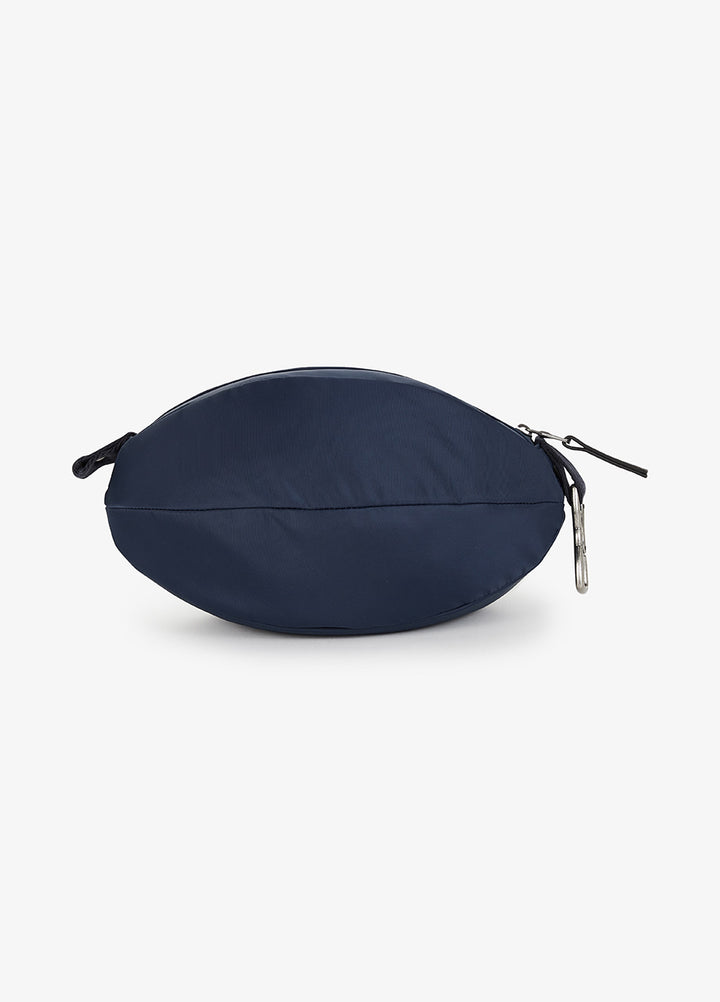 Navy blue sponge bag alt view