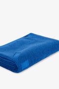 Small blue sports towel