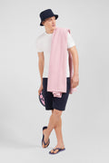 Pink beach towel