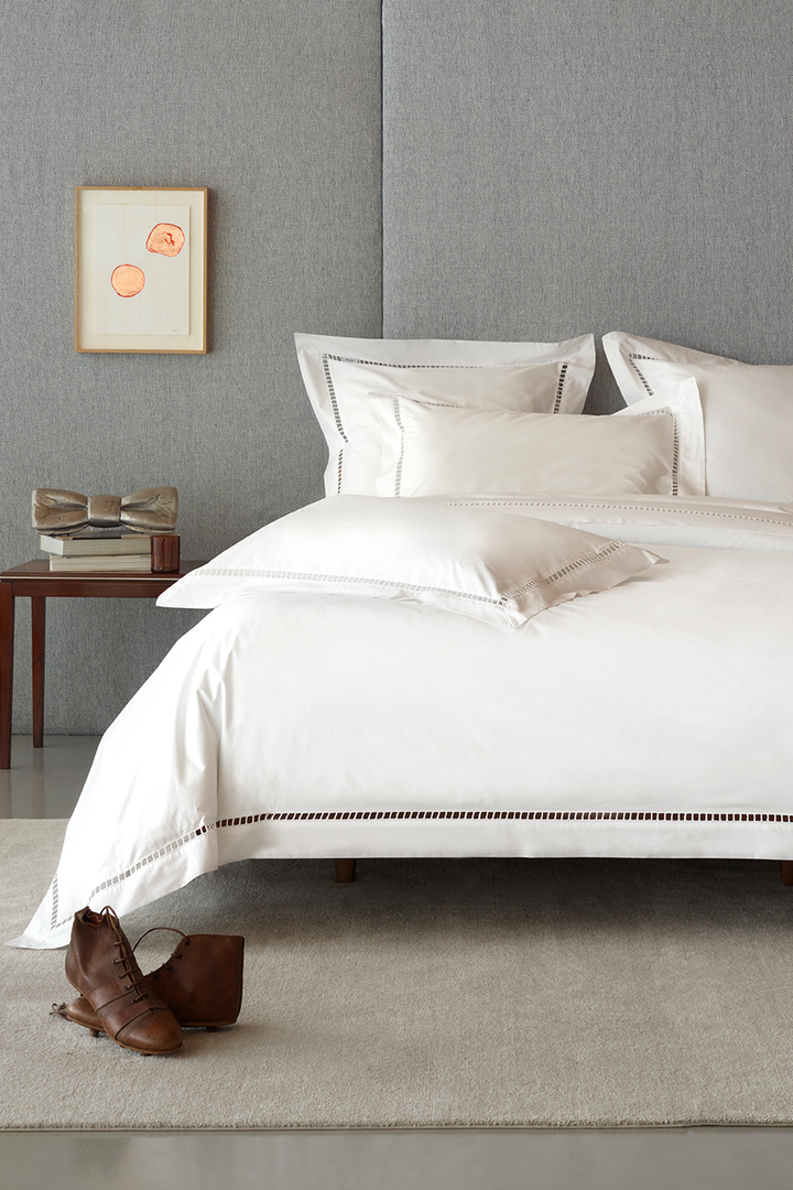 White comforter cover