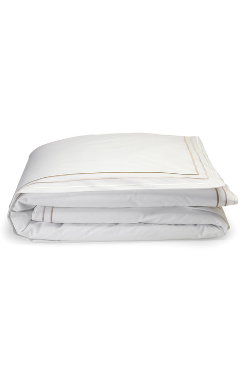 Housse de couette blanc et doré - Avec toi et les bleus - Image 2