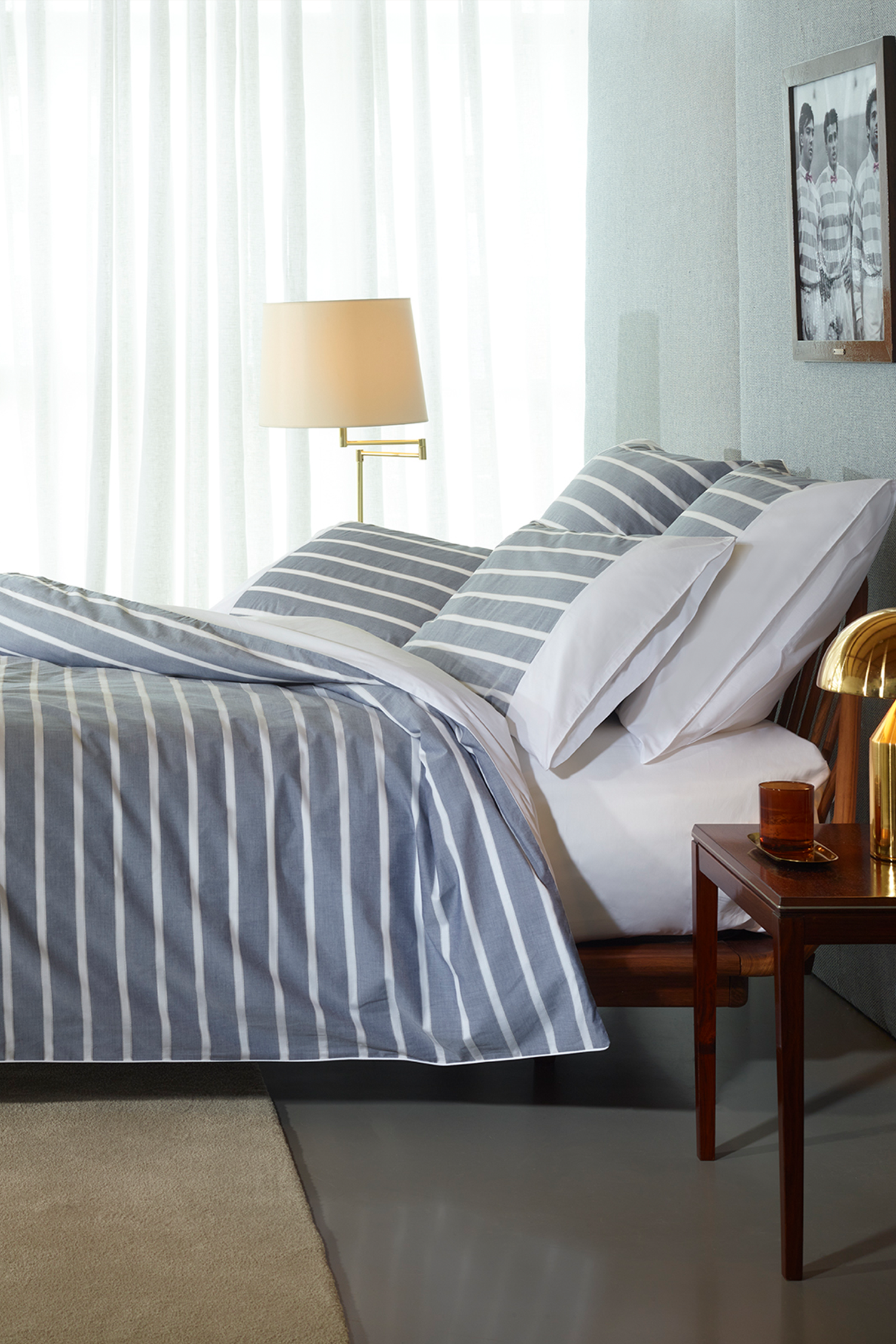 Stripe comforter cover