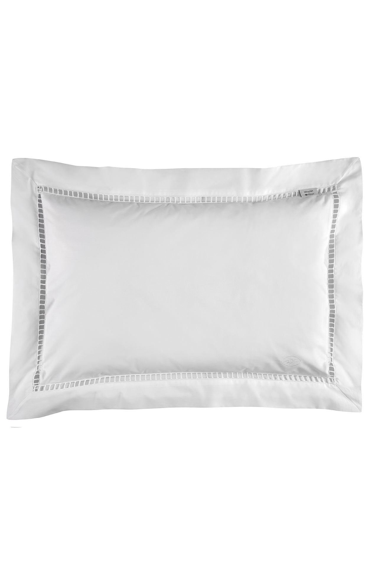 duo of rectangular white pillow case