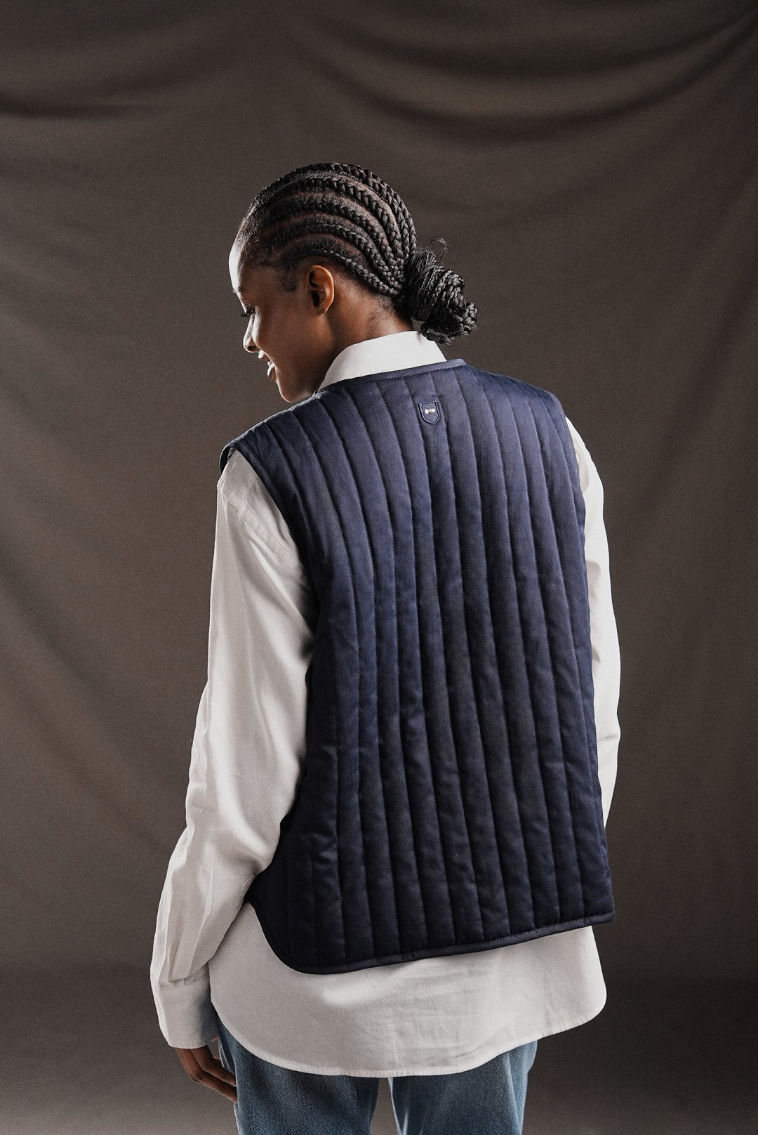 PAP'Atelier reversible quilted vest