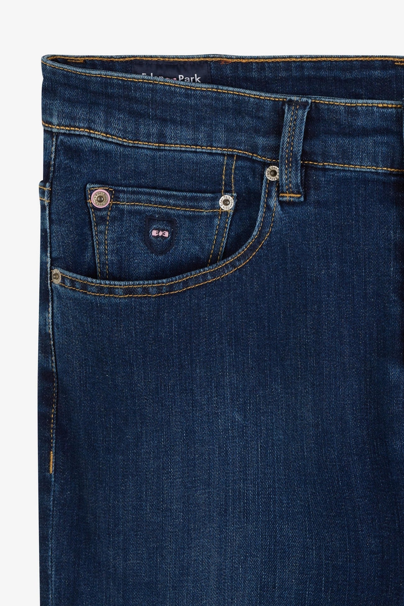 Jean slim bleu en coton extensible - Image 6