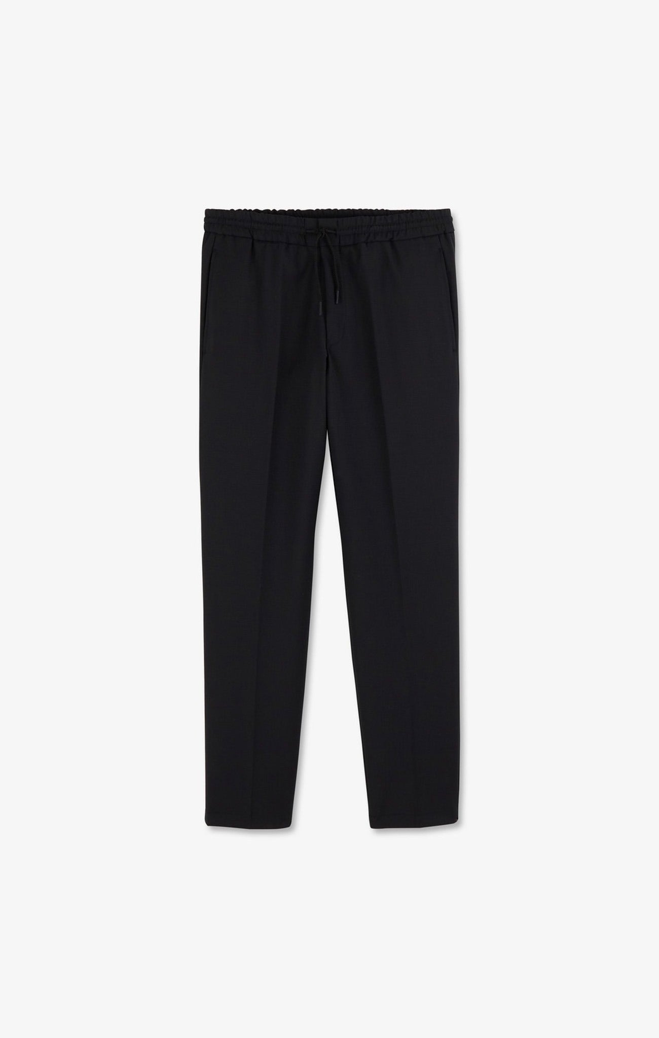 Pantalon taille élastiquée noir - Image 2