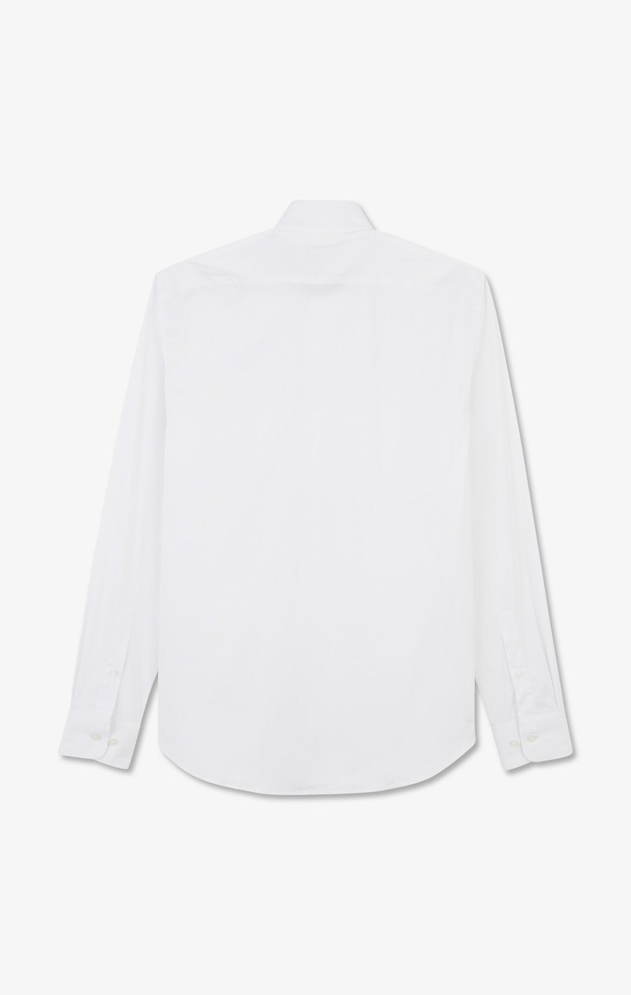 Chemise blanche regular en popeline stretch - Image 6