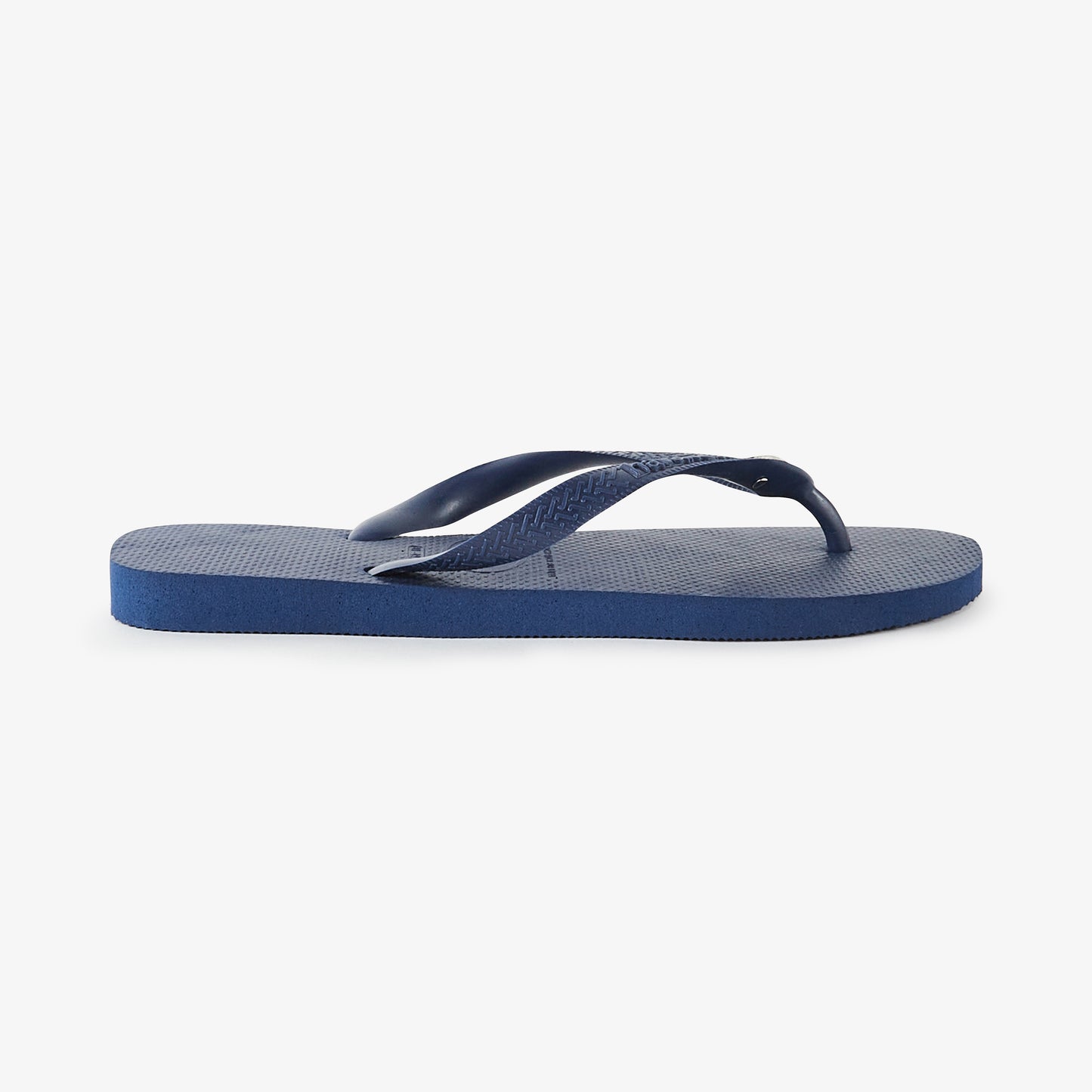 Navy flip flops