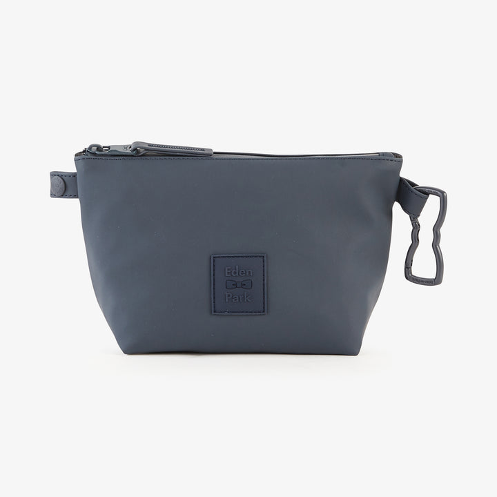 Trousse en gomme ovale bleu foncé OLD REF