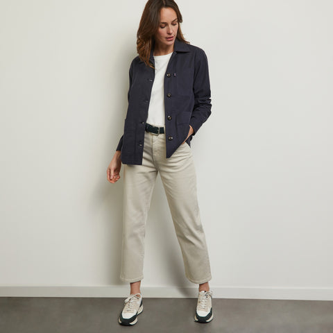 Dark blue overshirt - Image 1