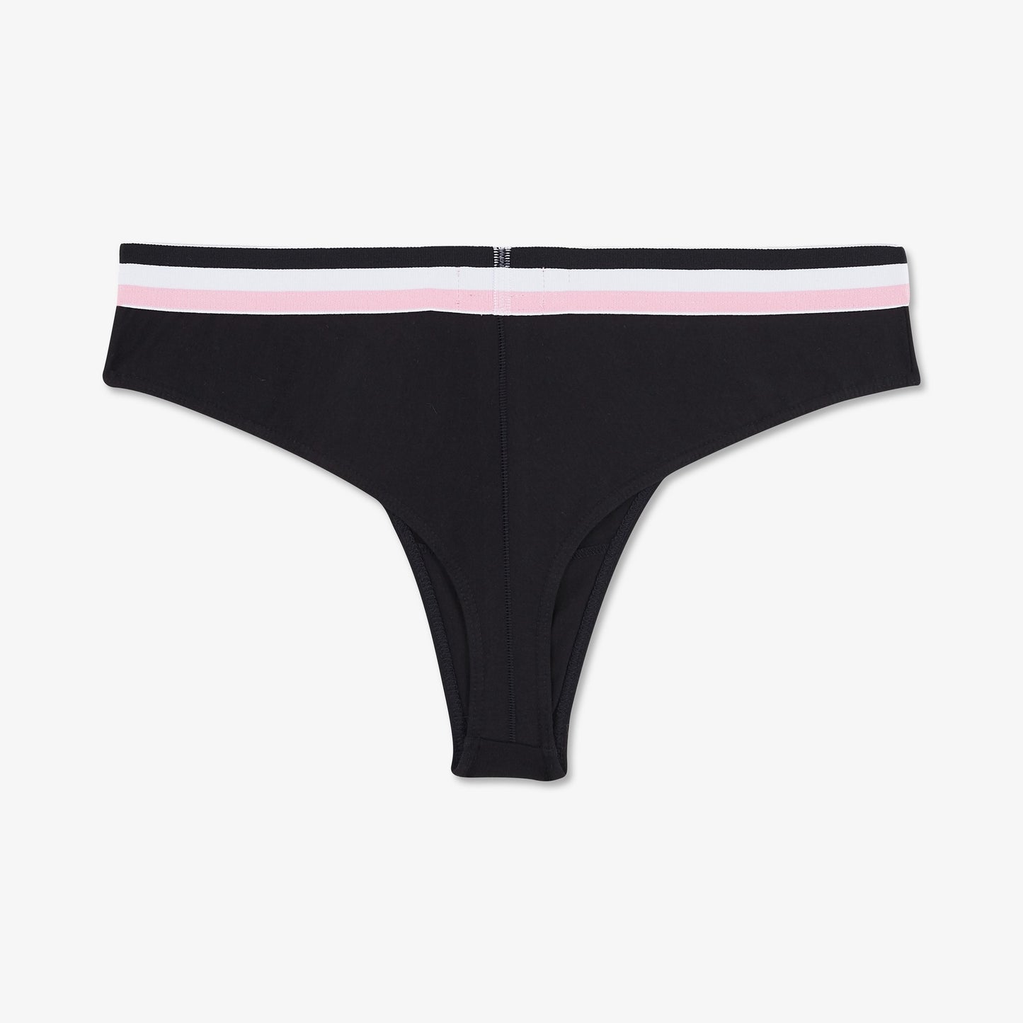Dark blue thong with contrasting band