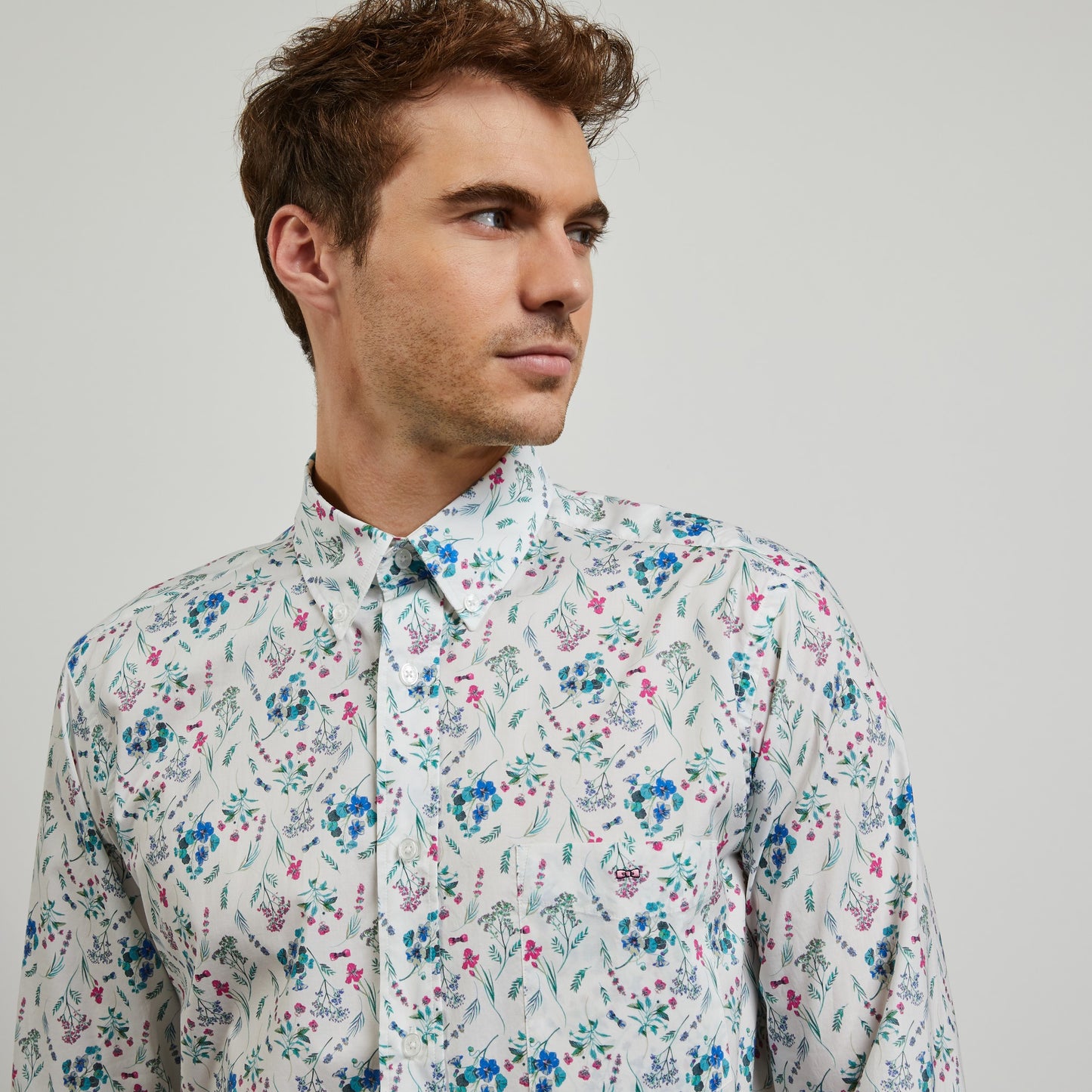 Floral print shirt
