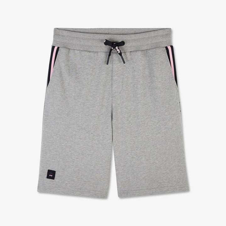 Short gris à inscriptions rugby alt view