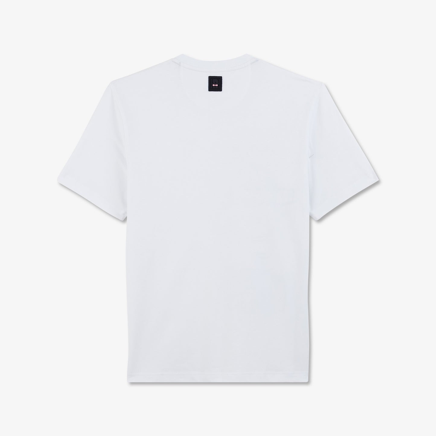 White T-shirt with rugby inscription