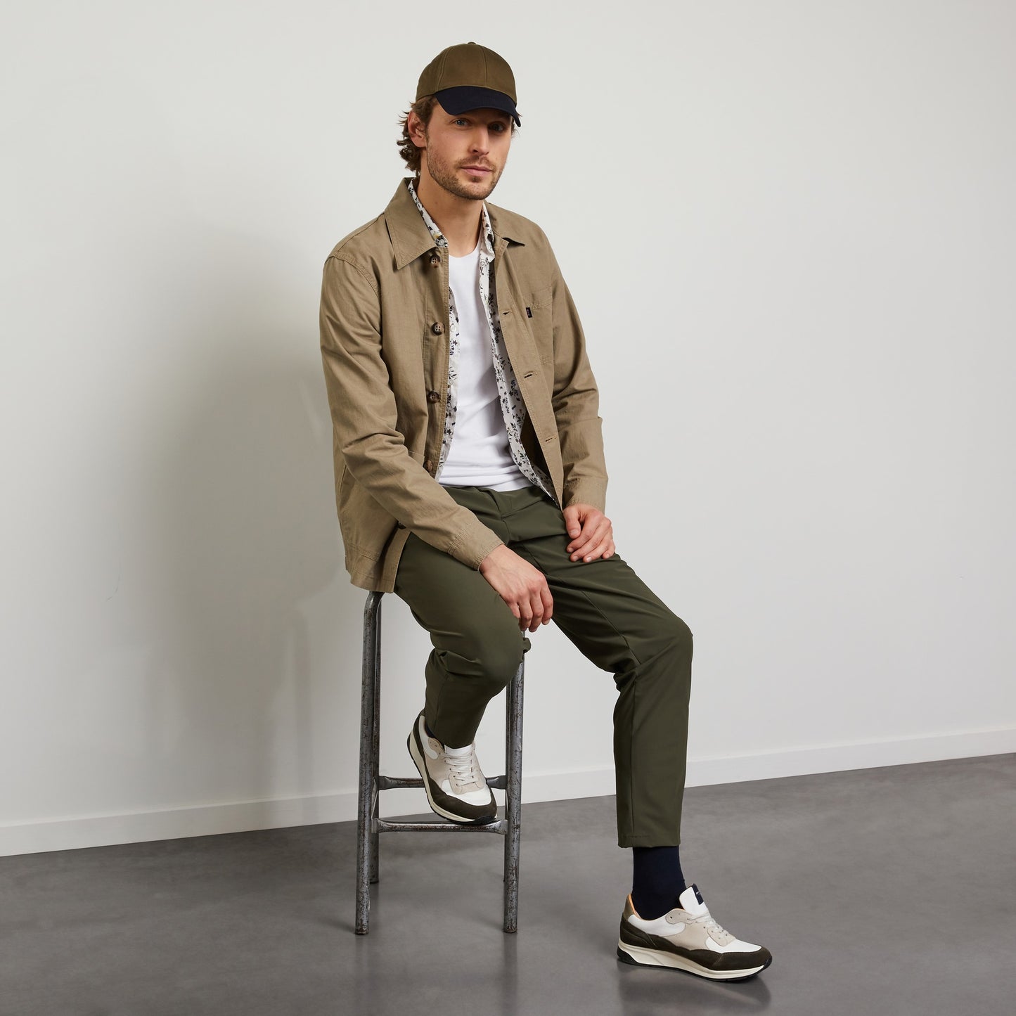 Beige overshirt