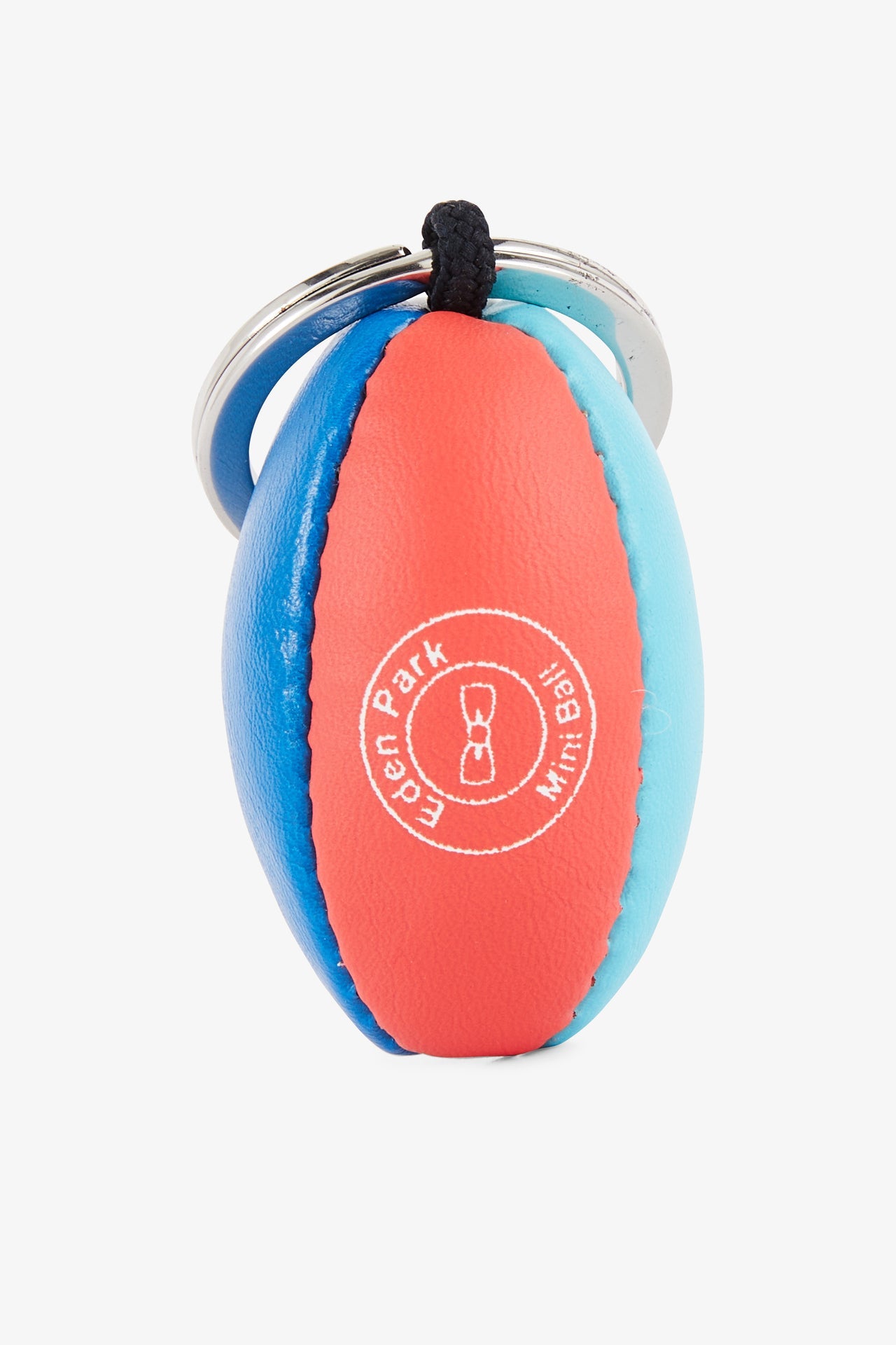 Porte-clés ballon de rugby colorblock sérigraphie - Image 1
