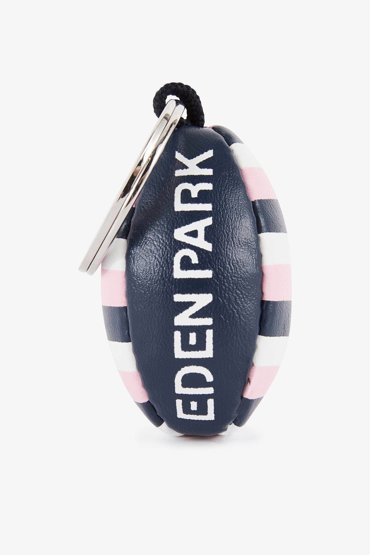 Porte-clés ballon de rugby colorblock sérigraphie - Image 1