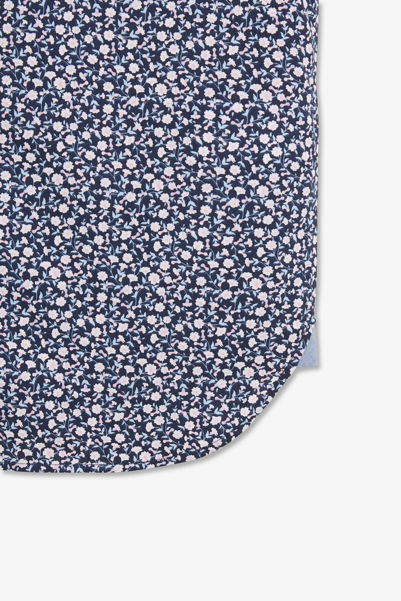 Chemisette bleu marine imprimée exclusif fleurs - Image 9
