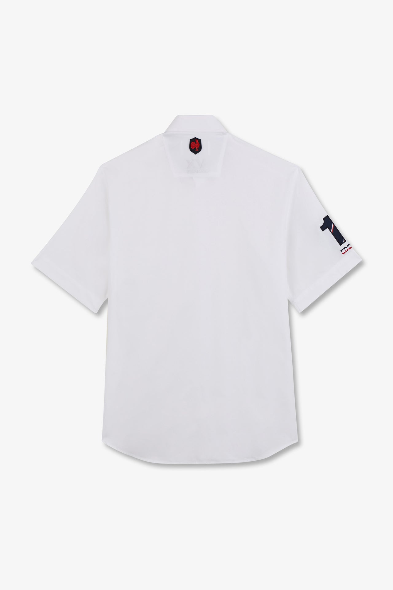 White shirt with France XV embroidery - Image 5