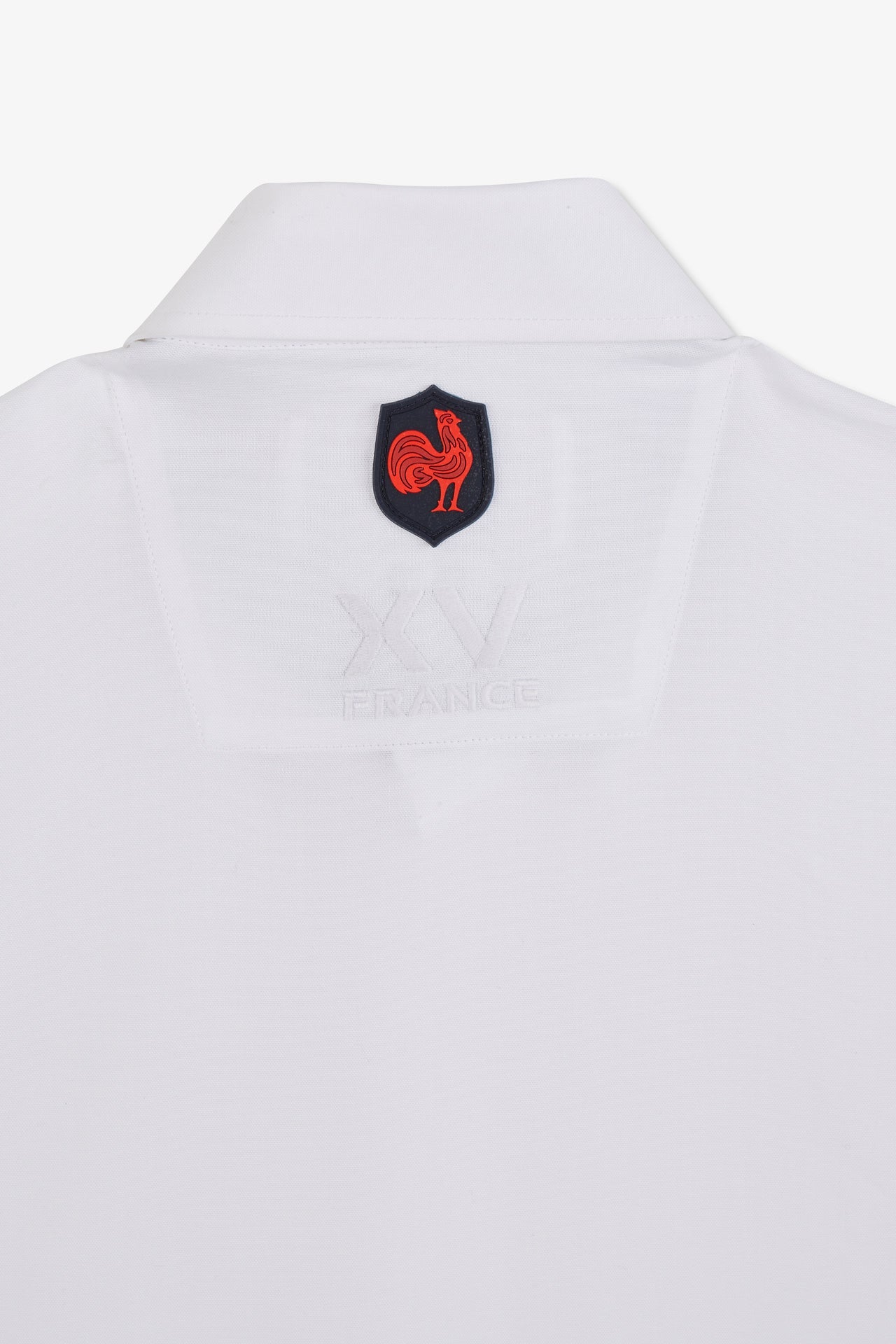 White shirt with France XV embroidery - Image 9