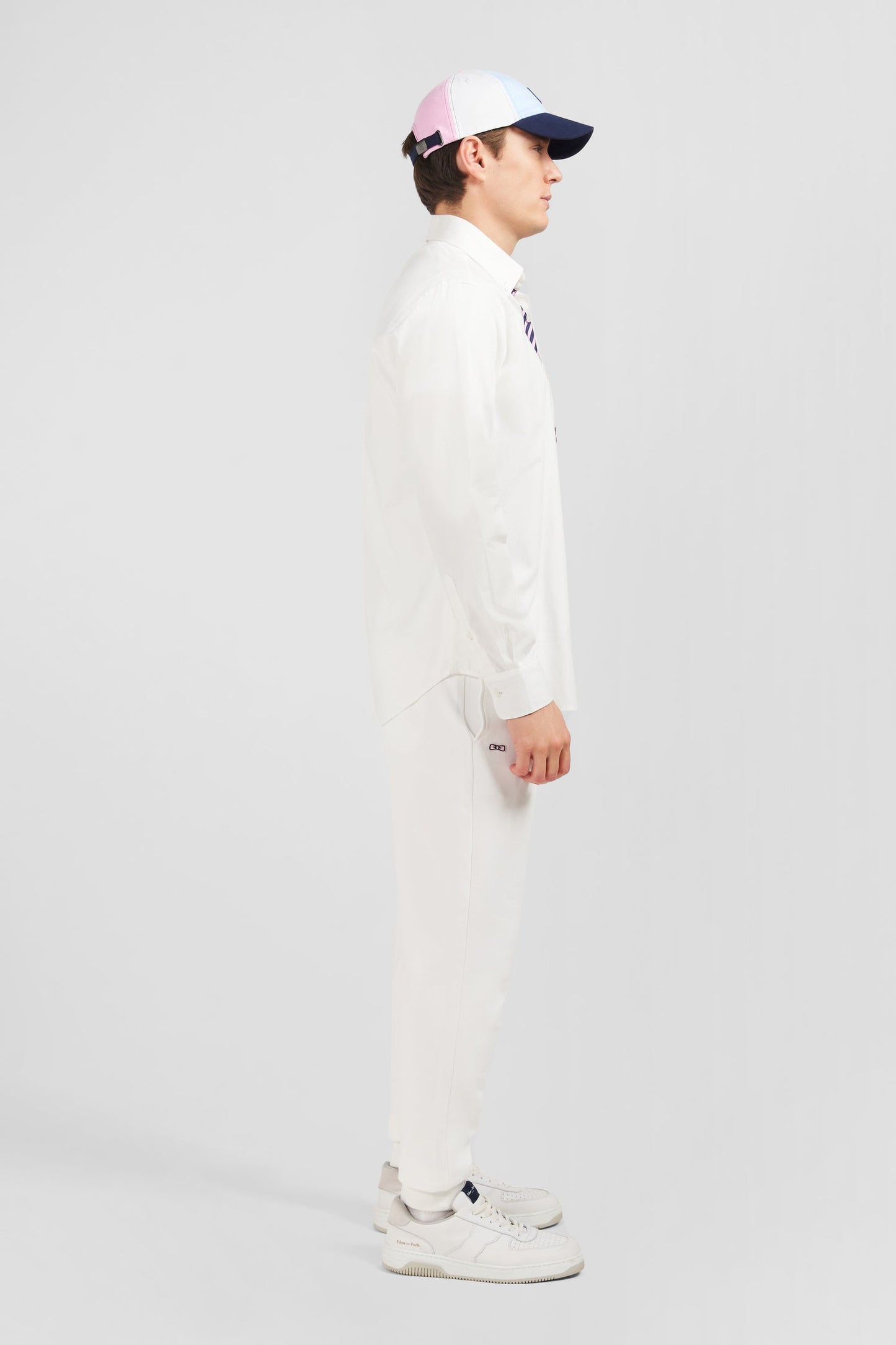 Chemise blanche à broderie Eden Park - Image 3