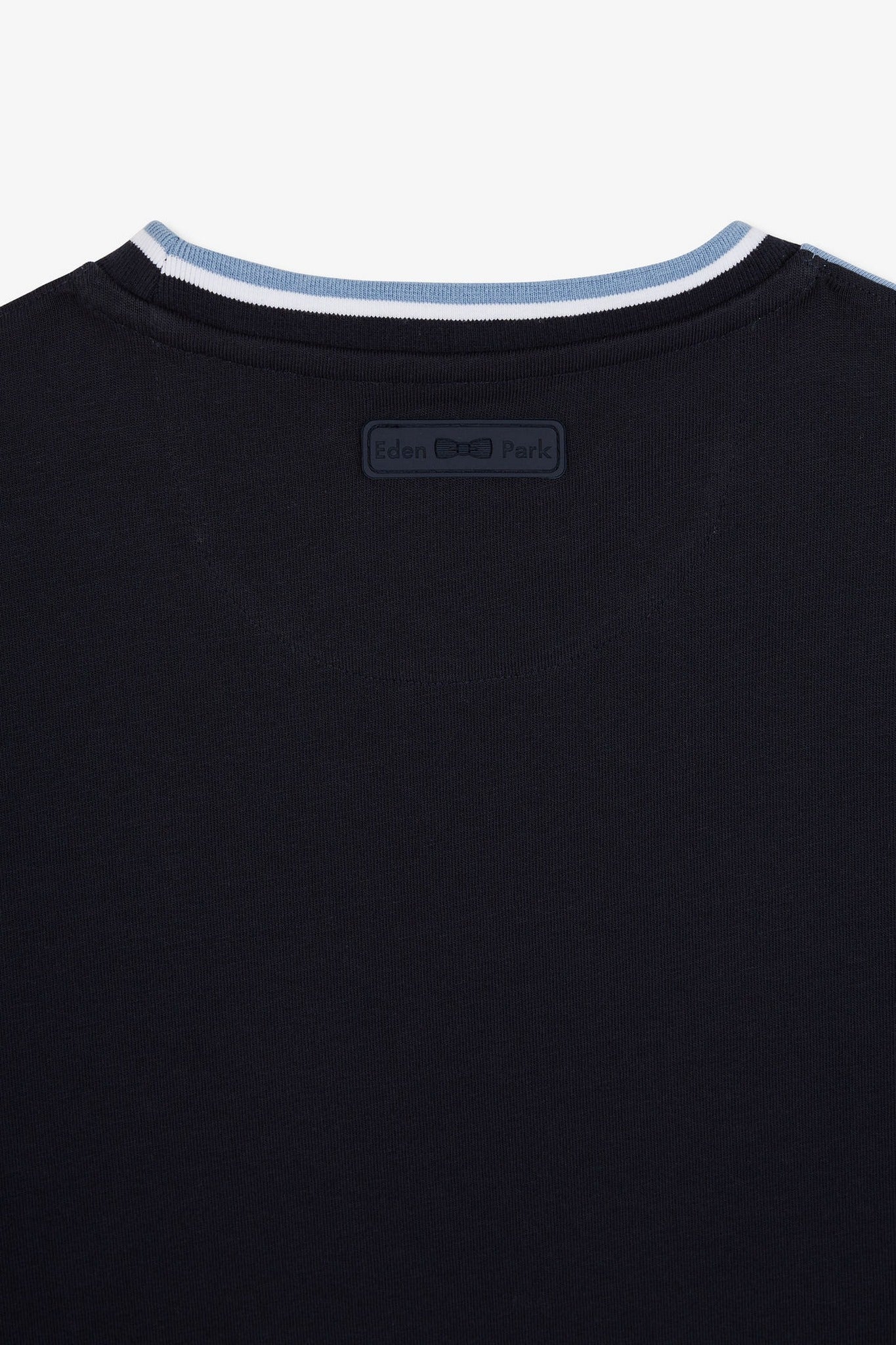 T-shirt bleu colorblock à manches courtes - Image 9