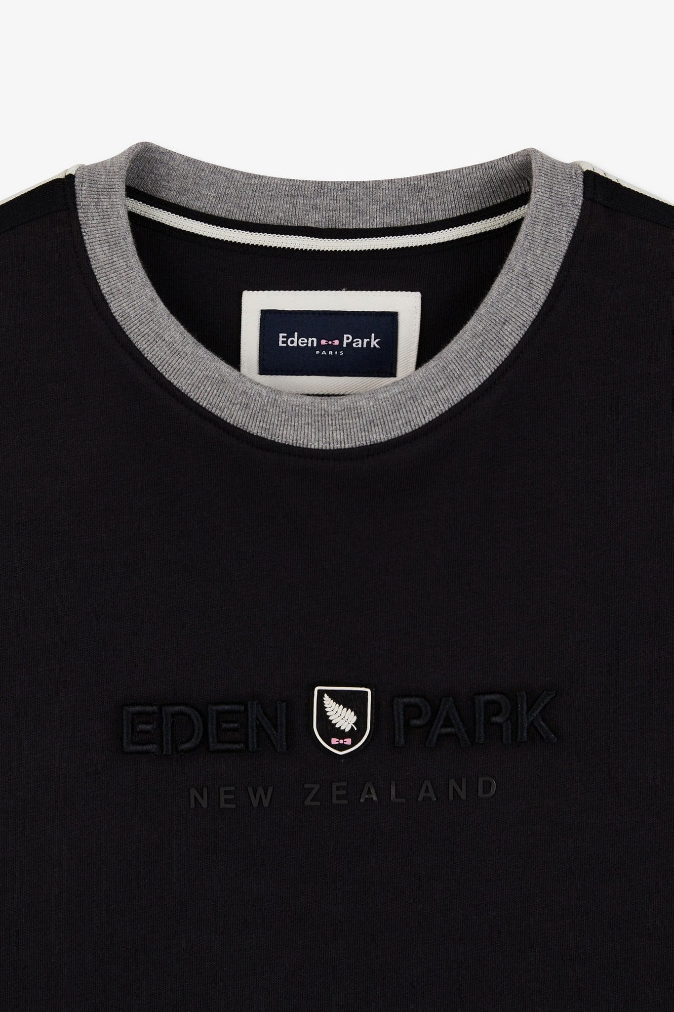 T-shirt noir inscription Eden Park New Zealand - Image 7