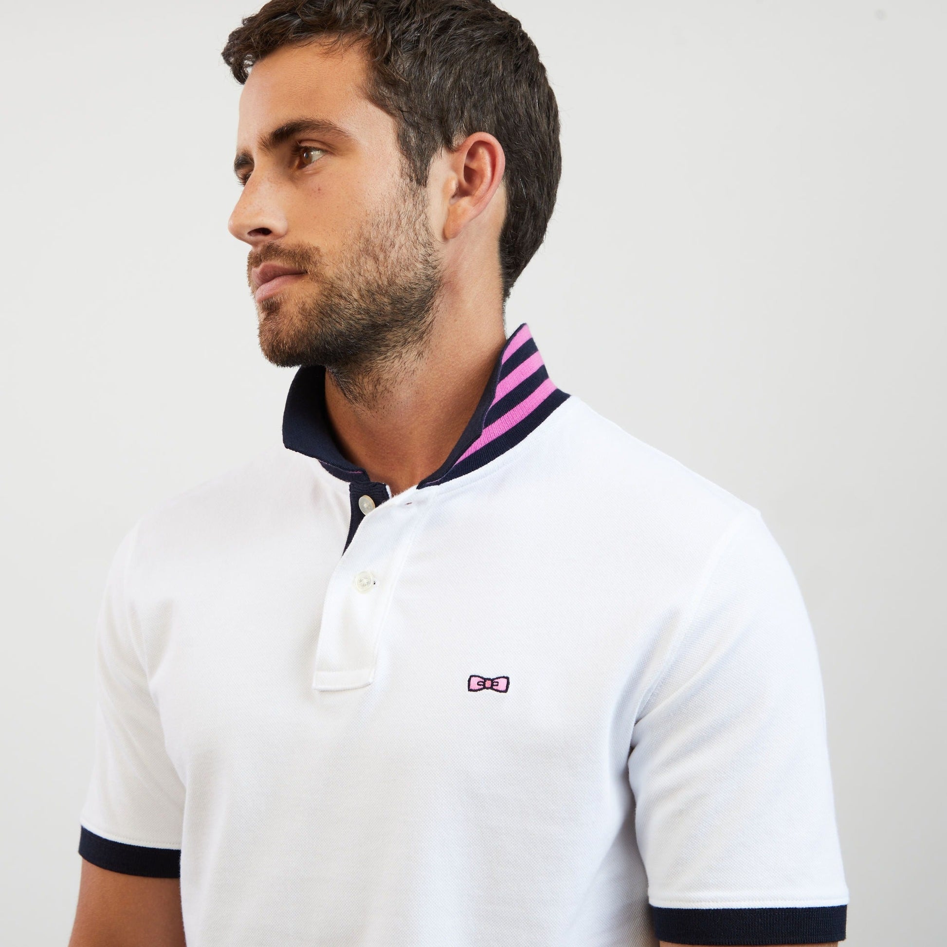 Polo Manches Courtes 35883 Blanc