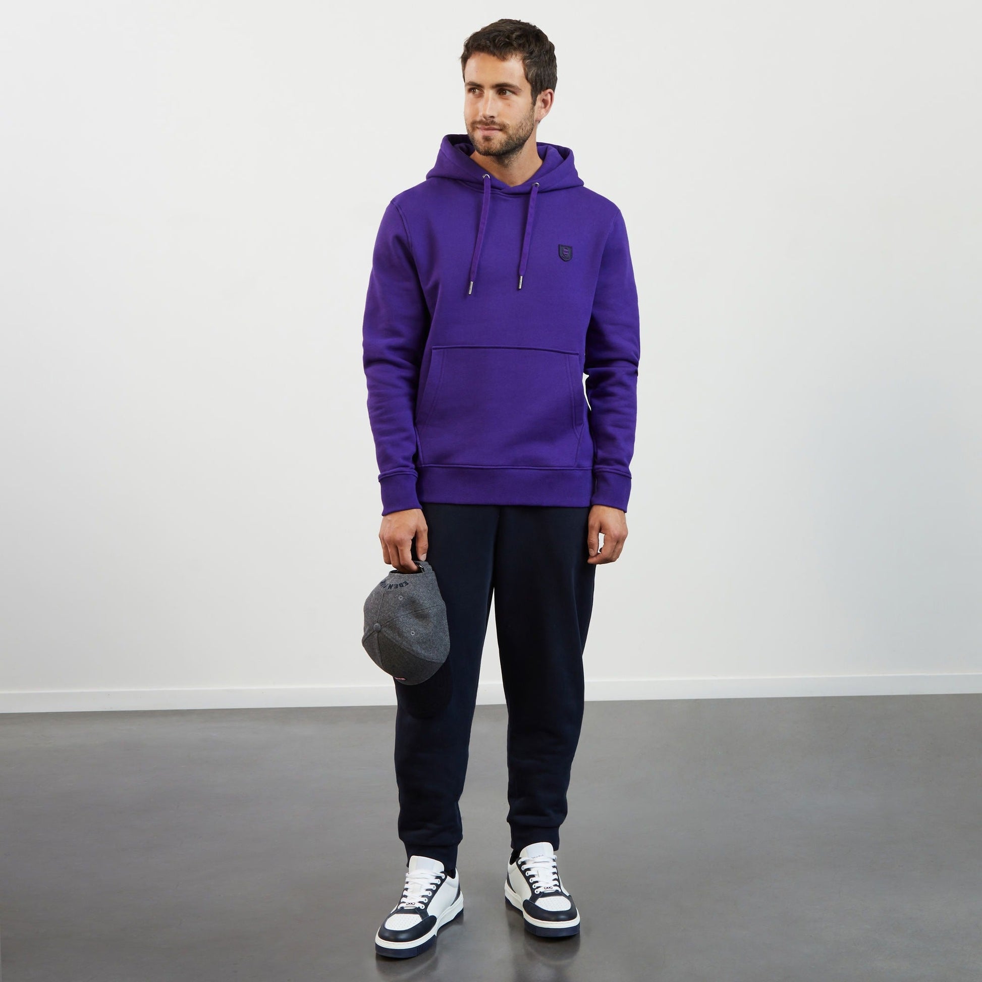 Sweat a 2025 capuche violet