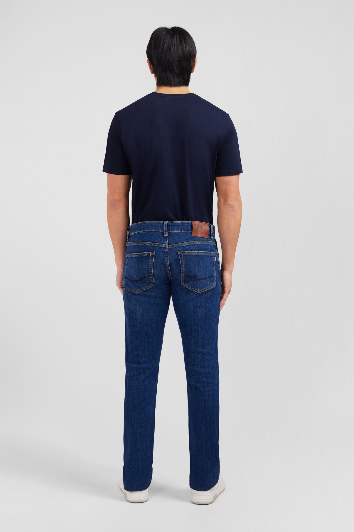 Jean bleu en coton stretch - Image 3